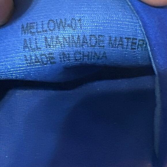 Rouge Helium Mellow-01 blue slippers with sandal type bottoms. Womens size 8 - Picture 11 of 12